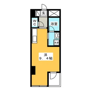 シャトーヨサミ【4階】の間取り