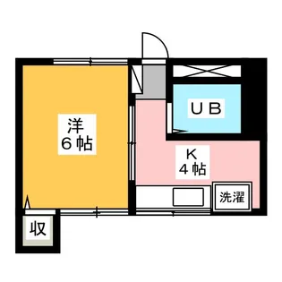 ファミーユ石堂【2階】の間取り