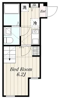 ブリックス本厚木【1階】の間取り