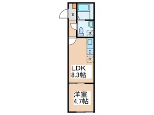 パークシードあざみ野の間取り