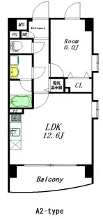 コンフォール浮間舟渡【1階】の間取り