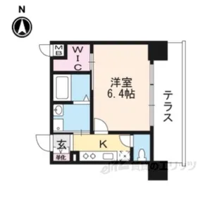 プレサンスTHEKYOTO東福寺WEST【1階】の間取り