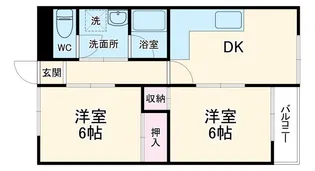 サクラハイツ【3階】の間取り
