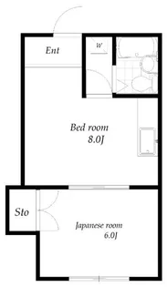 ラ・ベル・エポック平塚【2階】の間取り