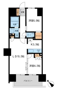 ブレス宮崎台【12階】の間取り