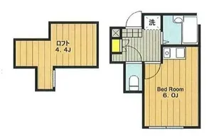 リヴェール橋本【2階】の間取り