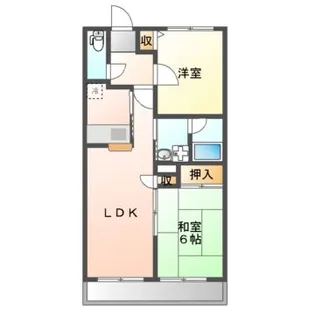 ケイズコート【1階】の間取り