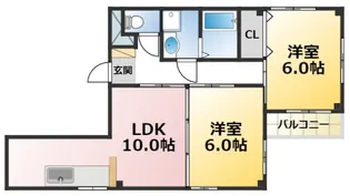 TRINITY【1階】の間取り