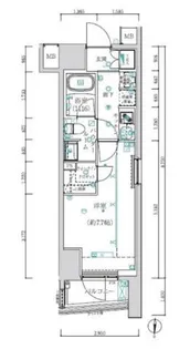 アルテシモコルソ【11階】の間取り