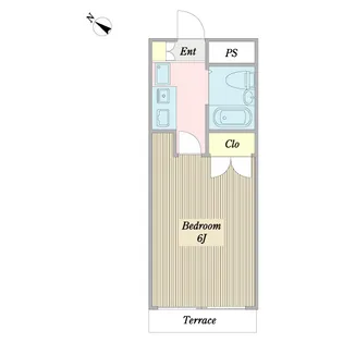 クレスト小金井【1階】の間取り