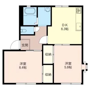 アーバン柿生【1階】の間取り