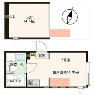 ミノリオ新小岩【2階】の間取り