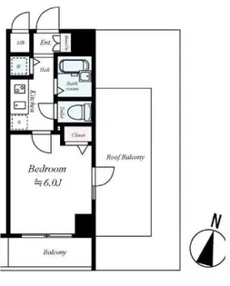 グラントゥルース上落合【7階】の間取り