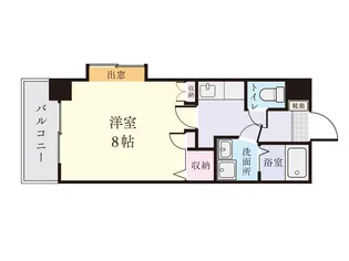 グレイス・ジニヤル【3階】の間取り