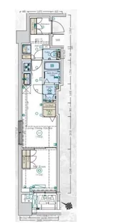 GENOVIA阪東橋IIskygarden【4階】の間取り