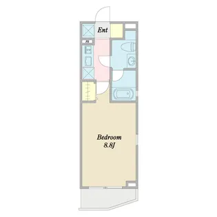 DeLCCS Akatsuka【4階】の間取り