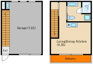 G-HOUSE TiKの間取り