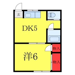 前田マンション【2階】の間取り