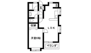 プランドール【2階】の間取り