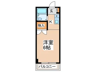 丸双ビル【2階】の間取り