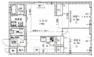 フィーワハイム(OH)【2階】の間取り