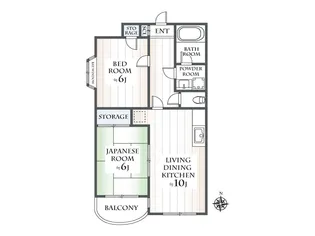 第2チャイルドシティ【3階】の間取り