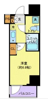 リヴシティ横浜東ベイサイド【5階】の間取り