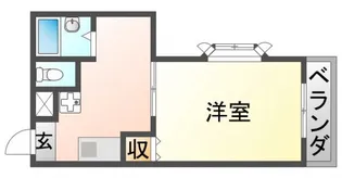 バビーズ千里山【4階】の間取り