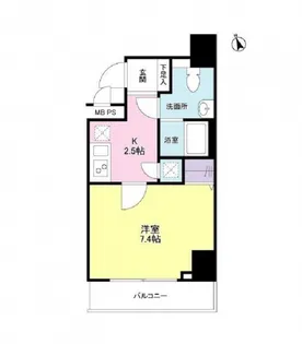 RAFFINE TERRACE【6階】の間取り