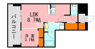 LANDIC K320【10階】の間取り