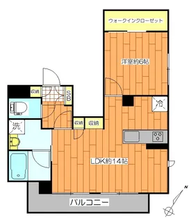 Village des Dragons【3階】の間取り