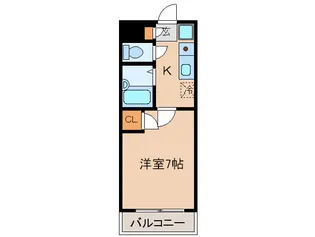 ジュネス中原【3階】の間取り