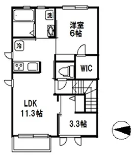 AZUMAI【2階】の間取り