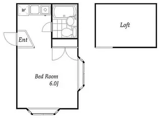 コーポ恋ヶ窪【2階】の間取り