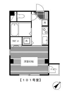 CHIDORY【1階】の間取り