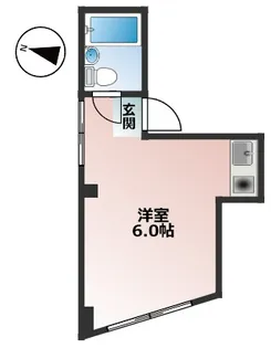 OCEAN S15【3階】の間取り