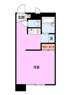 レオパレスアルファ【1階】の間取り