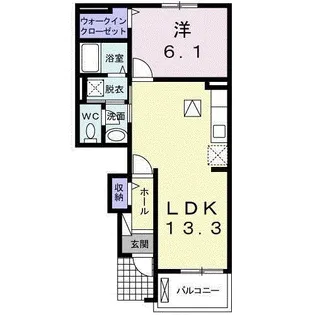 グラン・リーオIII【1階】の間取り