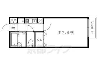 A.P.T BREEZE【1階】の間取り