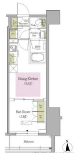 アーバネックス早稲田テラス【5階】の間取り