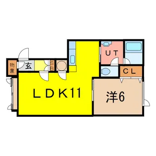 プリウス【2階】の間取り