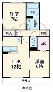 Dear Court I【1階】の間取り