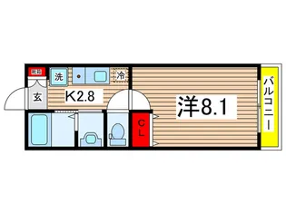 Large Ravin大塚西【1階】の間取り