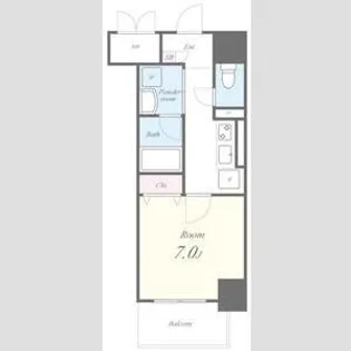 ブリリアコート金山【2階】の間取り