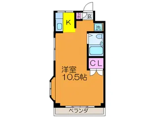 アルカディア【2階】の間取り