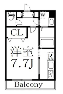 グリーンヒルNAKANO【4階】の間取り