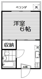 こうりんかん【1階】の間取り