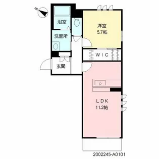 ALFLAT【1階】の間取り