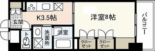 シェルクレール【3階】の間取り