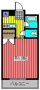 フローラ本駒込【2階】の間取り